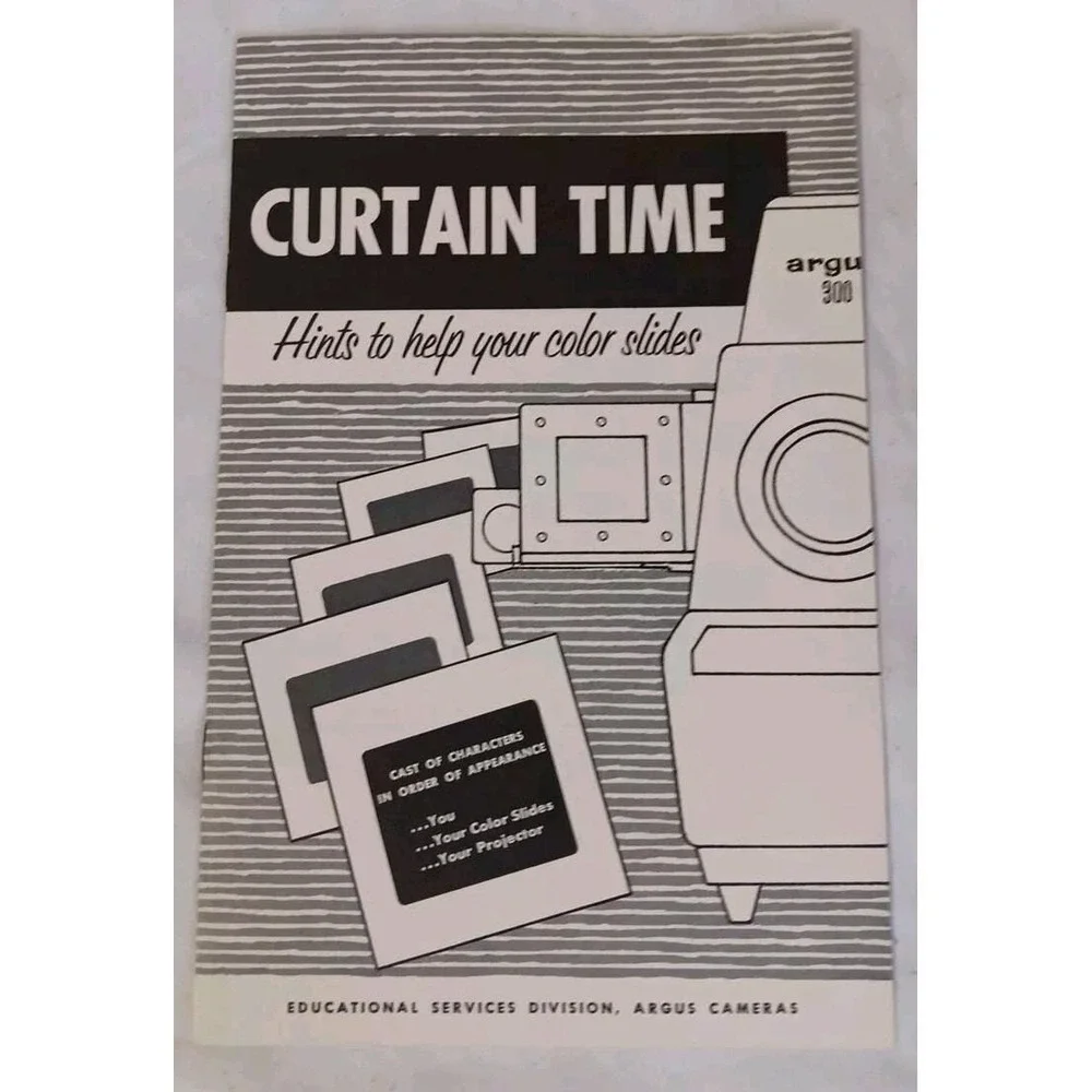 Vintage Argus‎ Photo Tip Portfolio Camera Photography Guide Techniques
